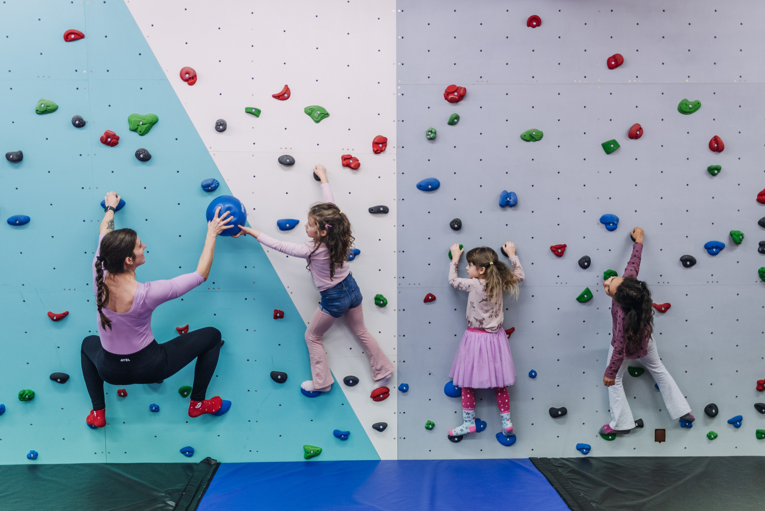 Boulder – děti na stěně